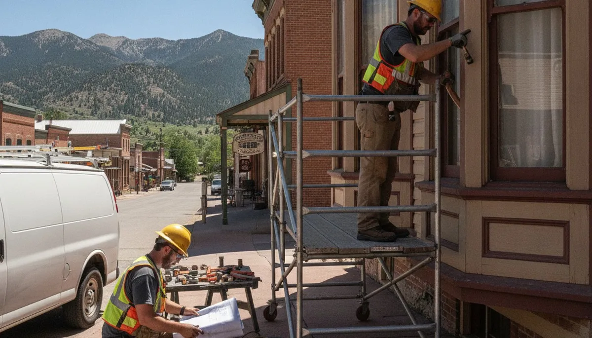 Plumber repairing a pipe in Colorado Springs, CO for reliable plumbing repair service