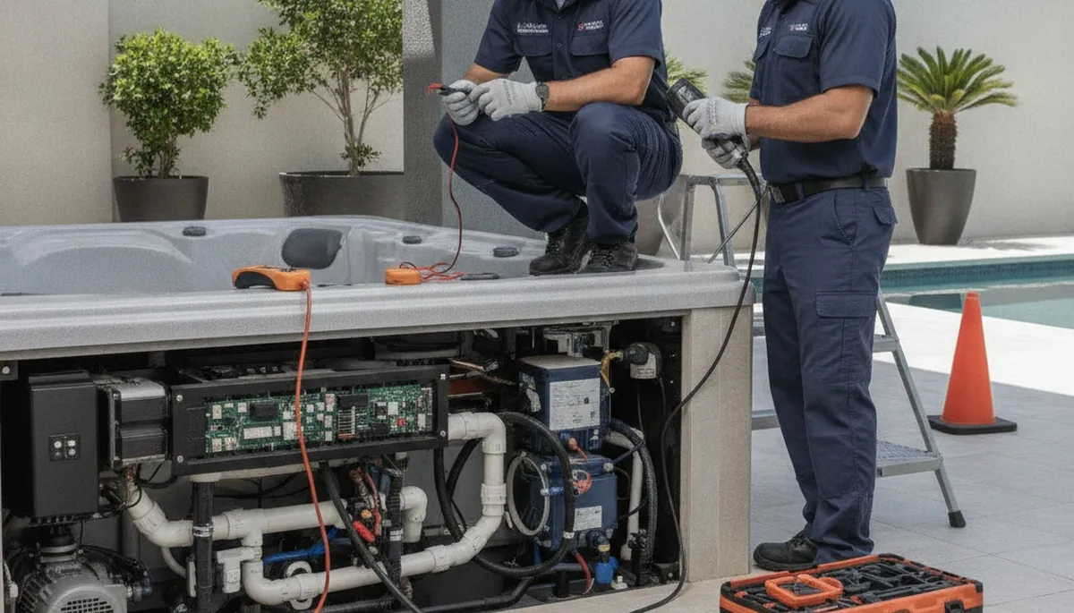 Spa repair service in Colorado Springs, CO for home spa system maintenance and troubleshooting