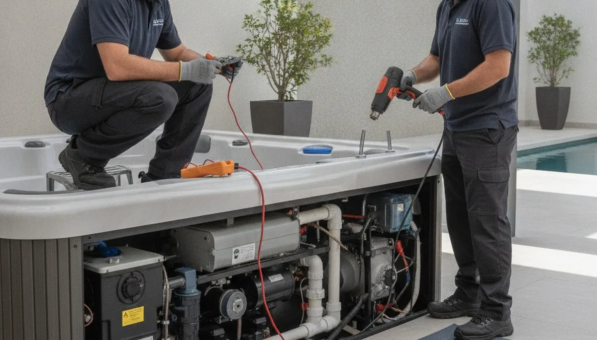 Spa repair service in Colorado Springs, CO for homes and businesses