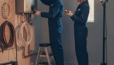 Tankless water heater installation service in Colorado Springs, CO for efficient home hot water