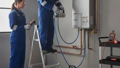 Tankless water heater service in Colorado Springs, CO for efficient home hot water supply