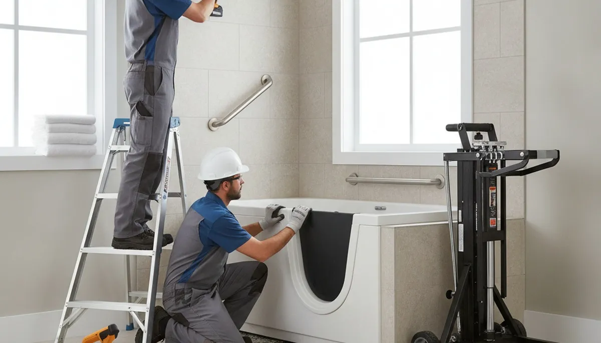 Walk-in tub installation for Colorado Springs, CO homes by On Call Plumbers