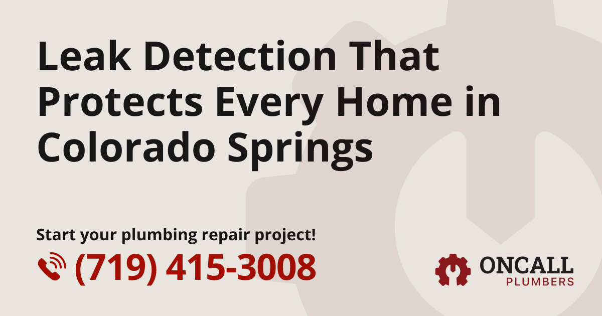 Leak Detection Colorado Springs Co Full Archive Download